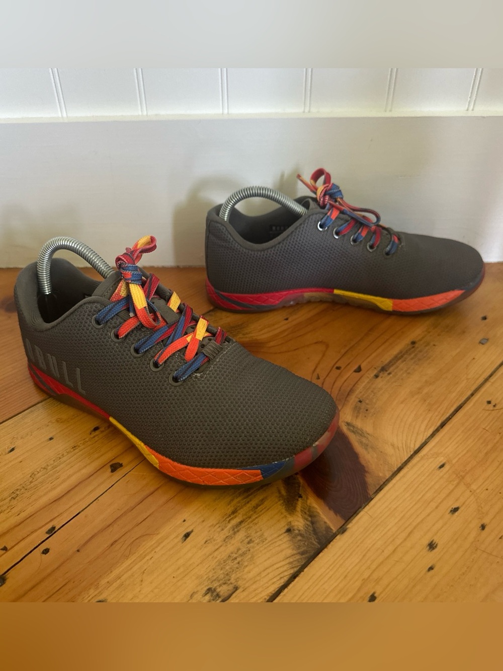 No Bull Outwork Men’s Size 7/Women’s 8.5 Gray Athletic Trainer Sneaker Shoes